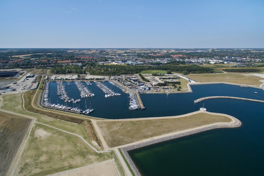 aerial-view-koege-marina-denmark